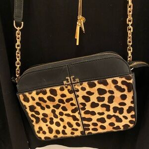 Tory Burch Genuine Calf Hair Crossbody